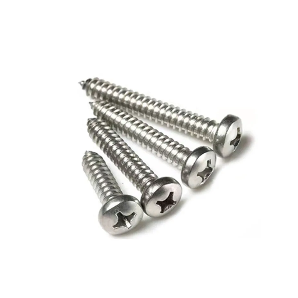Stainless Steel Cross Pan Head Tapping Screw