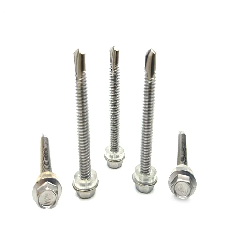 Stainless Steel Hexagonal Drill Screw