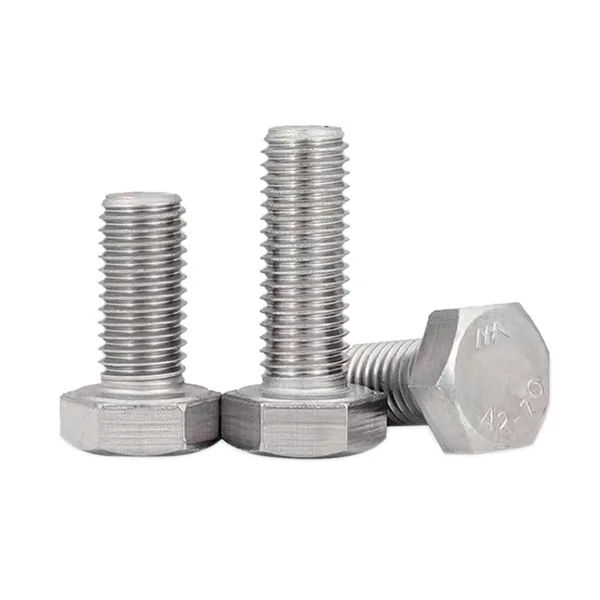 Stainless steel fasteners — product reference photograph