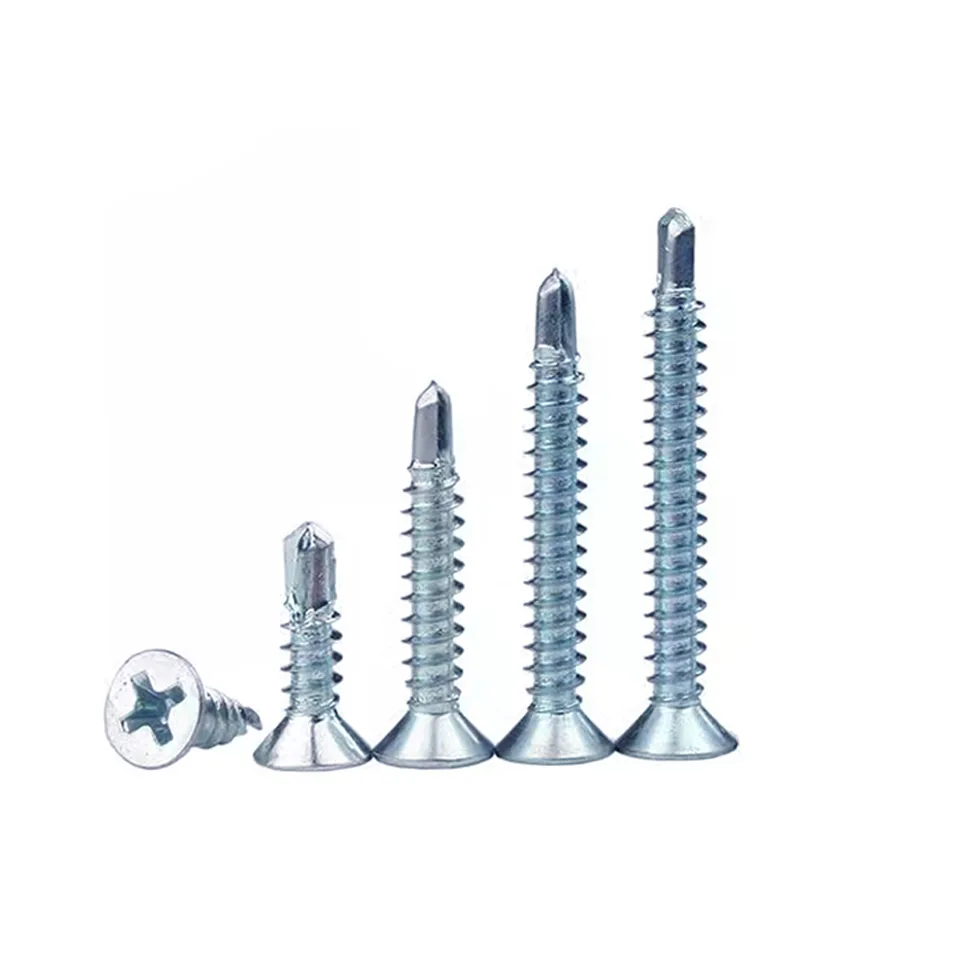 Countersunk head self-drilling screws
